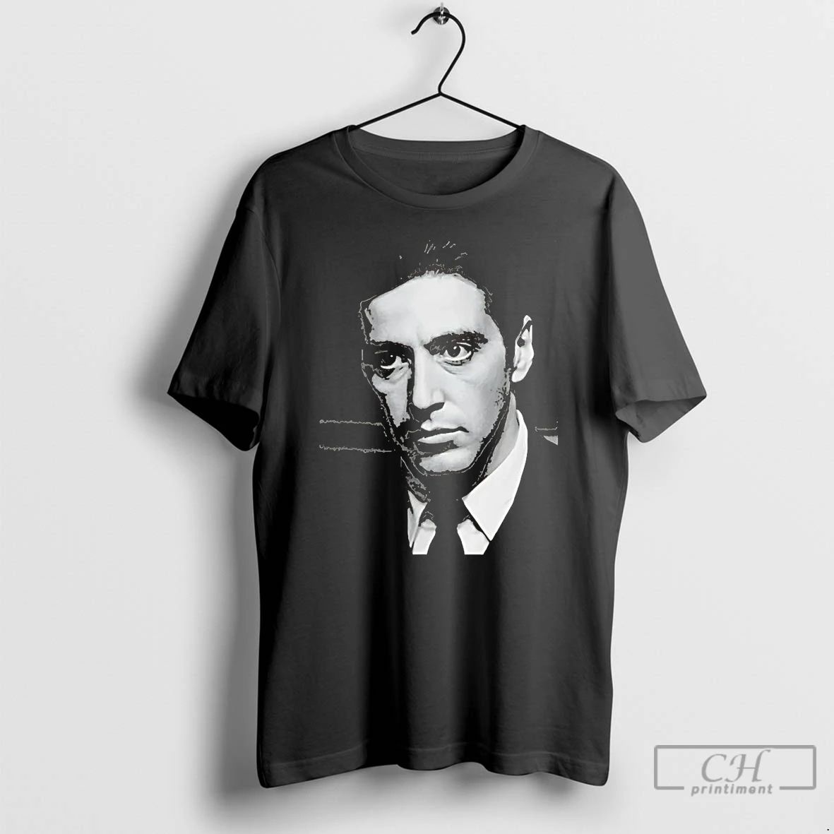 Classic Godfather Michael Corleone Portrait T Shirts