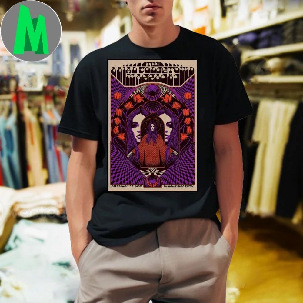 The Brian Jonestown Massacre Palmer Events Center Poster Shirt