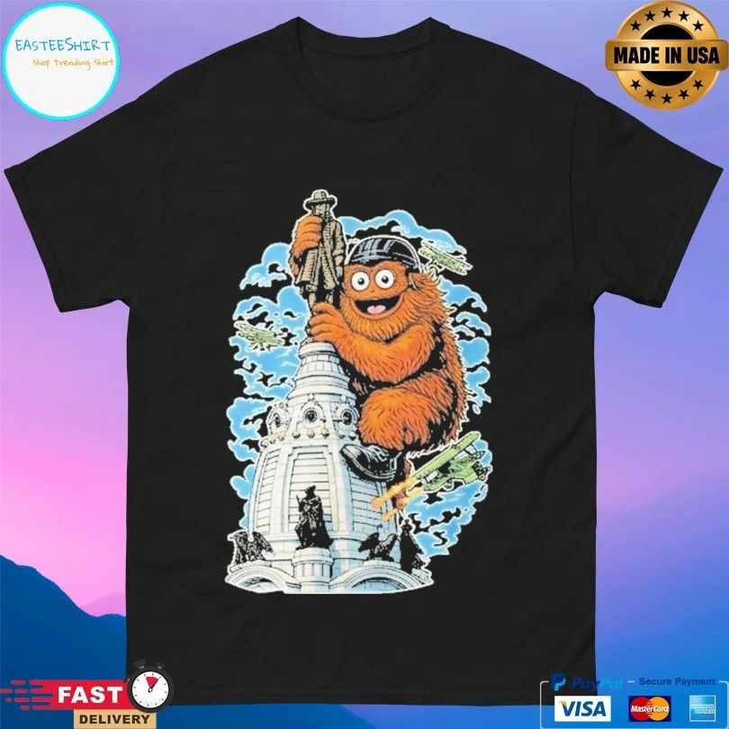 Gritty Kong Philadelphia City Hall T-shirt