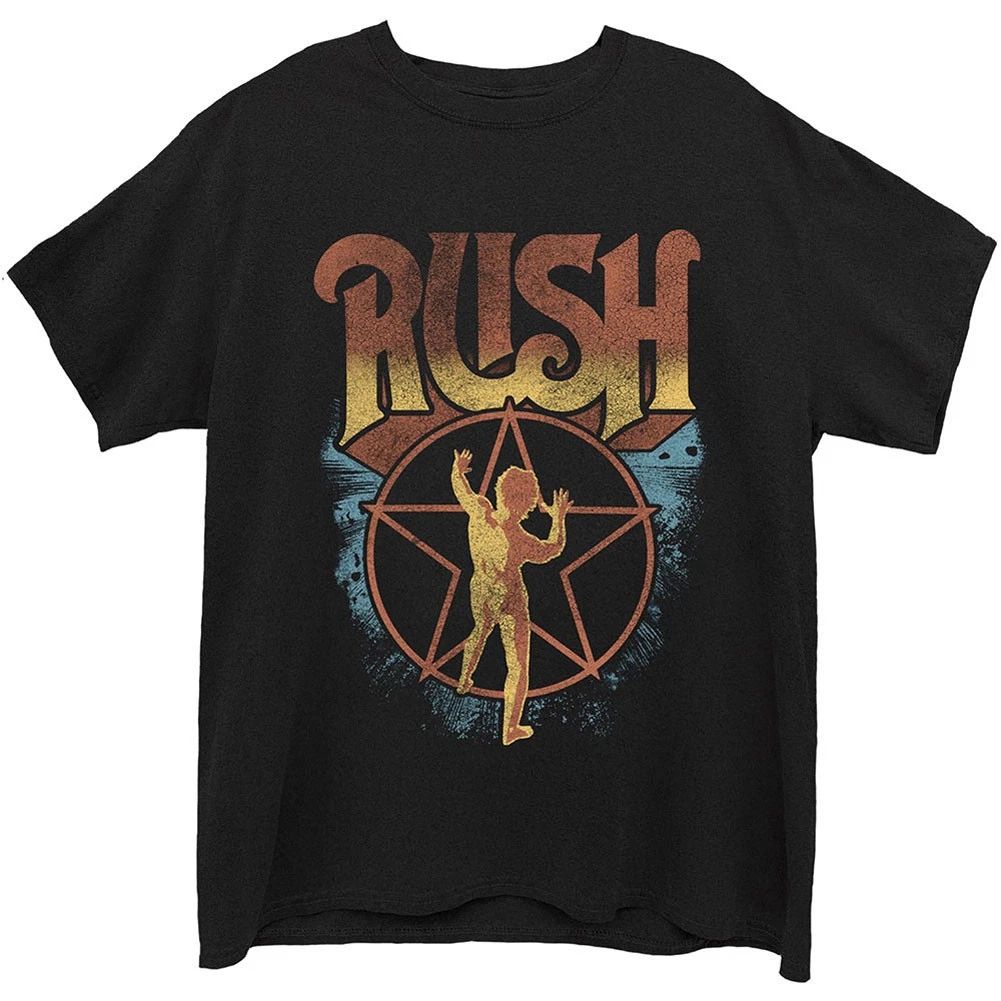 Men's Rush Starman Slim Fit T-shirt X-Large Black