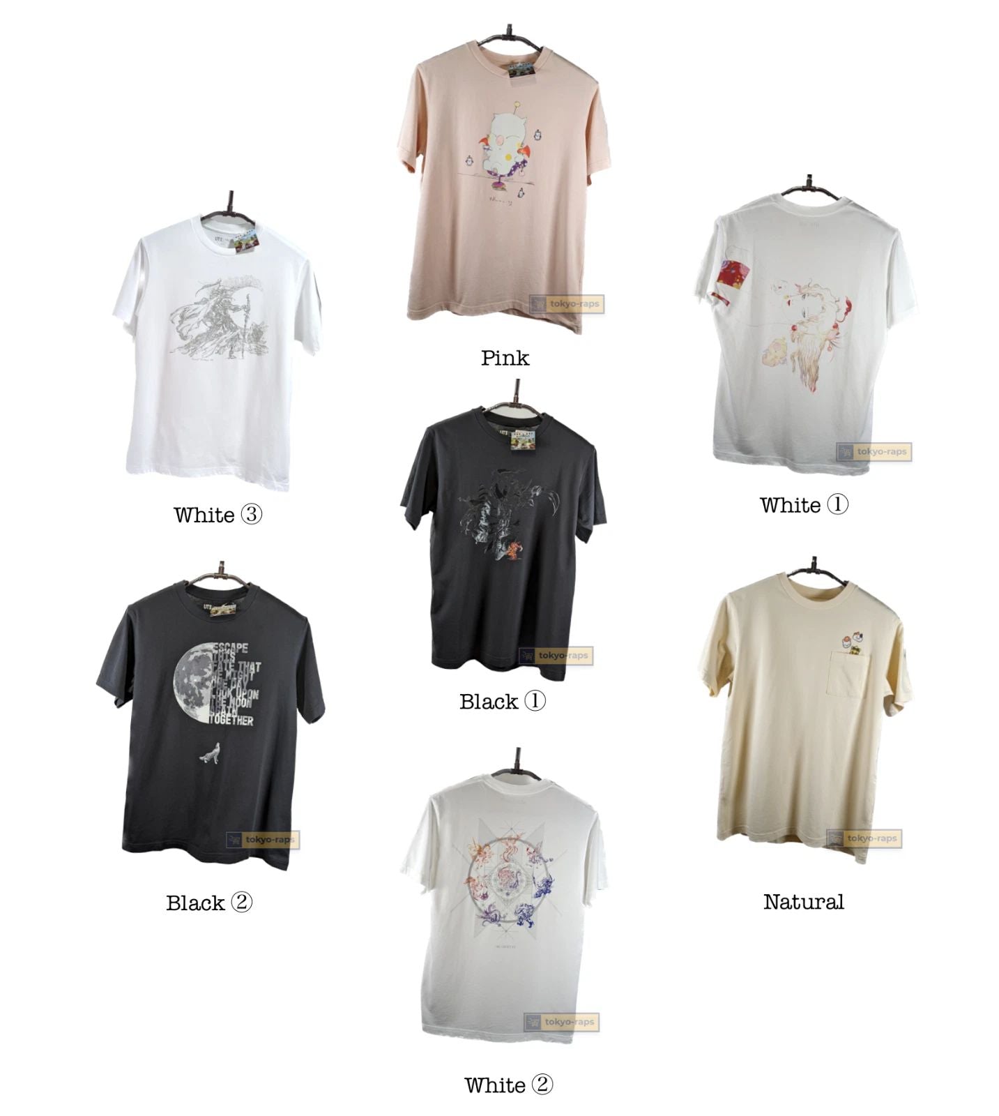 UNIQLO FINAL FANTASY FF SHORT SLEEVE UT GRAPHIC T-SHIRTS REGULAR FIT 2024