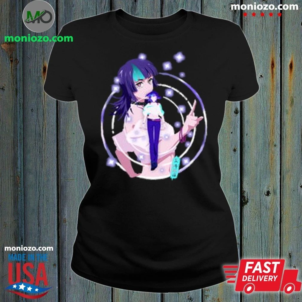 Raiden Shogun Hoshi Kirara Jujutsu Kaisen anime Shirt