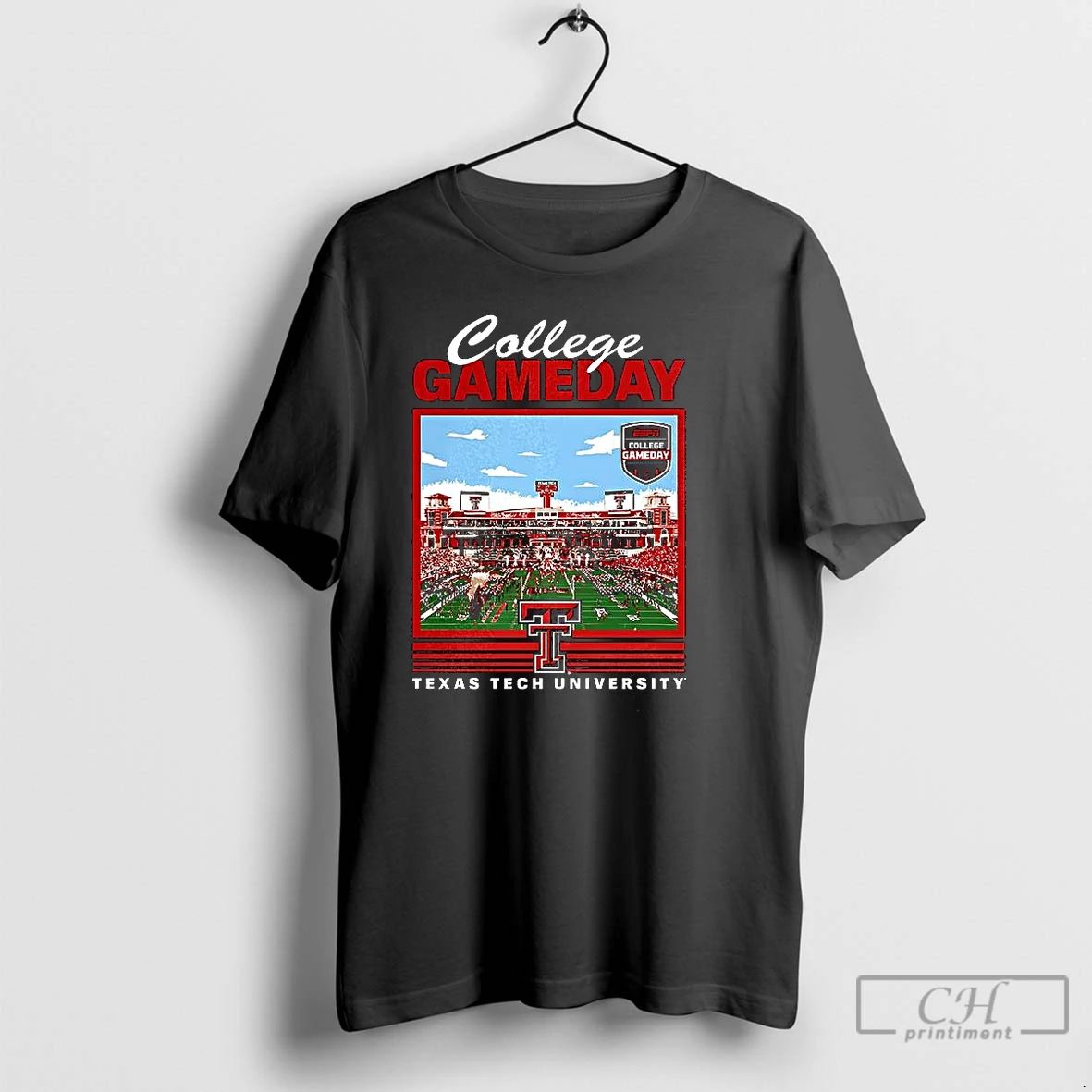 Premium Texas Tech Red Raiders Football College Gameday Jones At And T Stadium T Shirts