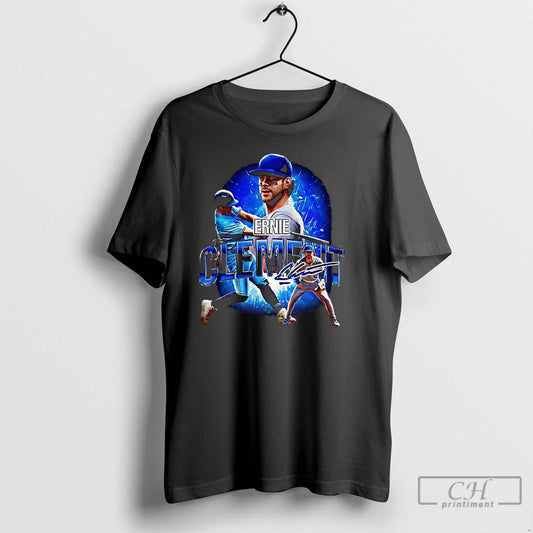 Classic Ernie Clement Toronto Blue Jays World Series Signature T Shirts