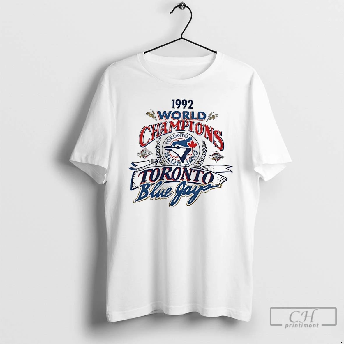 Classic Toronto Blue Jays 1992 World Champions T Shirts