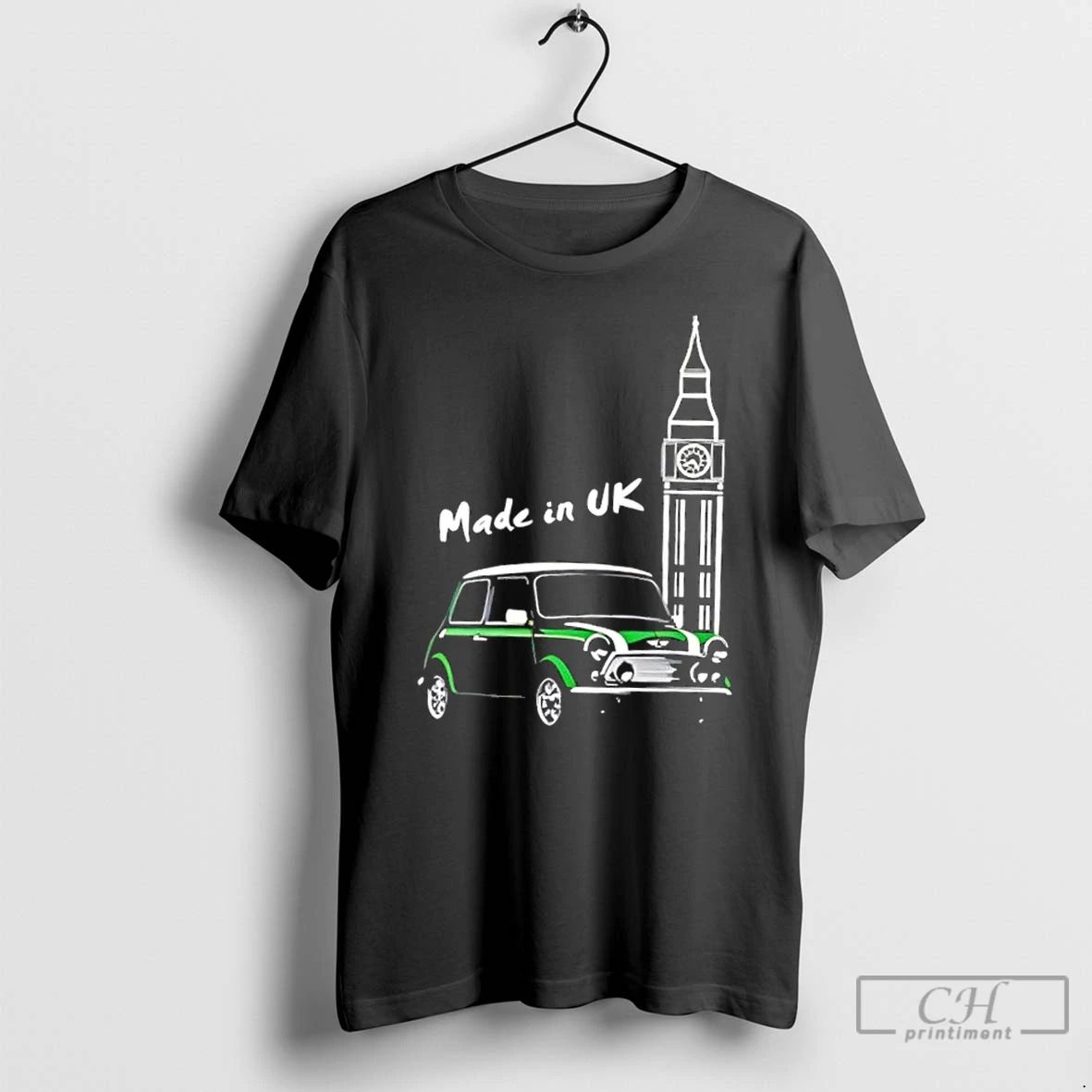 Classic Mini Cooper Made In Uk T Shirts