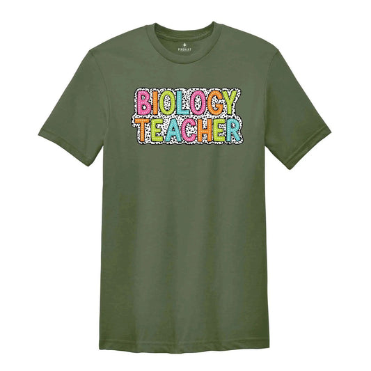 Biology Teacher Shirt, Teacher Gift, Cute Teacher Shirt, Teacher Life Shirt, Tea