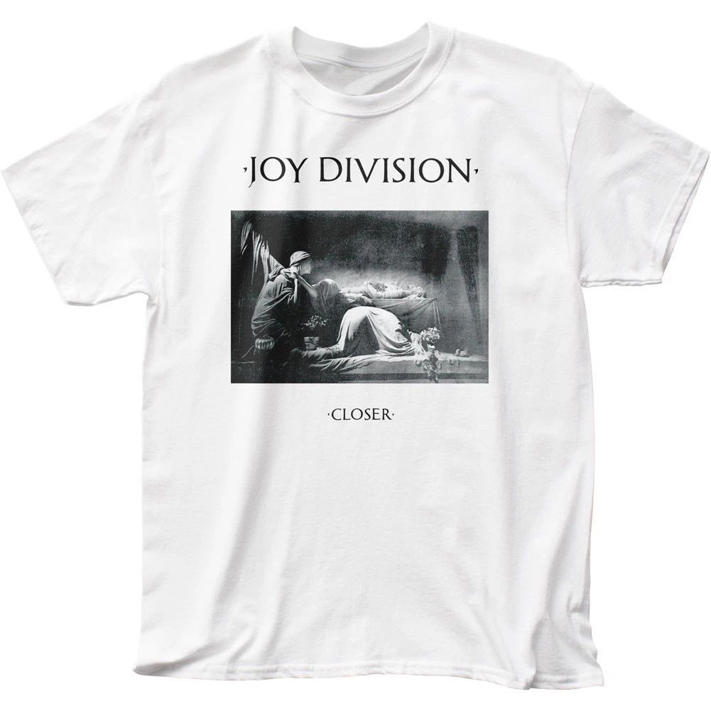 Joy Division Closer Mens T Shirt Music Classic Concert Rock Band Tee New White