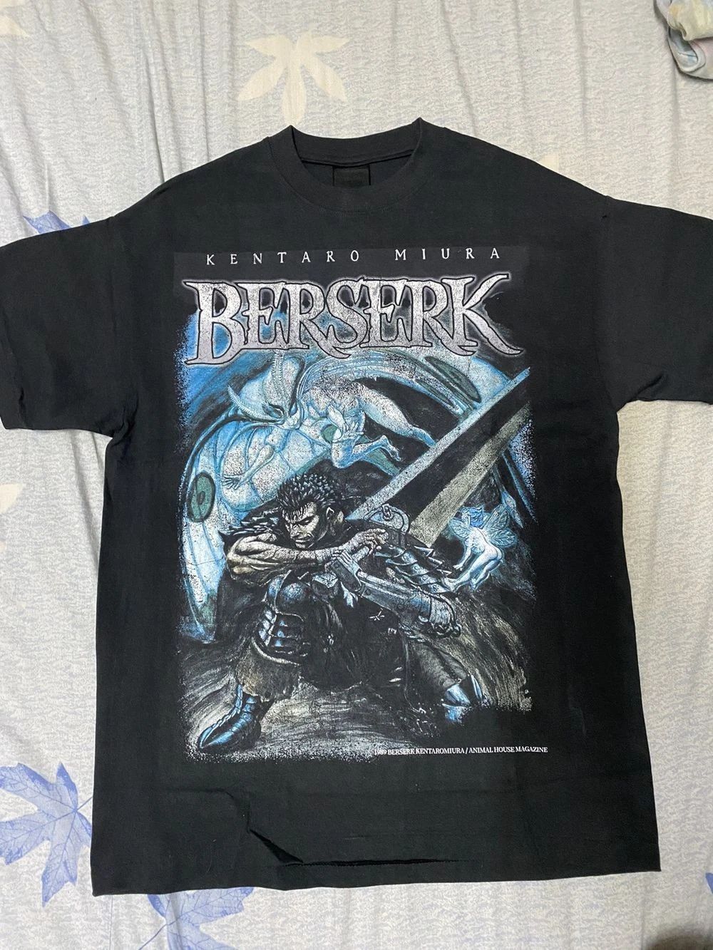 Berserk Anime Manga Retro Style Black Cotton Tshirt Unisex S-5XL WA1738