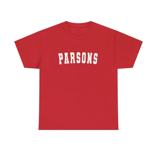 Parsons School of Design Merch T-Shirt NYC Collegiate Fashion Varsity Fan Tee