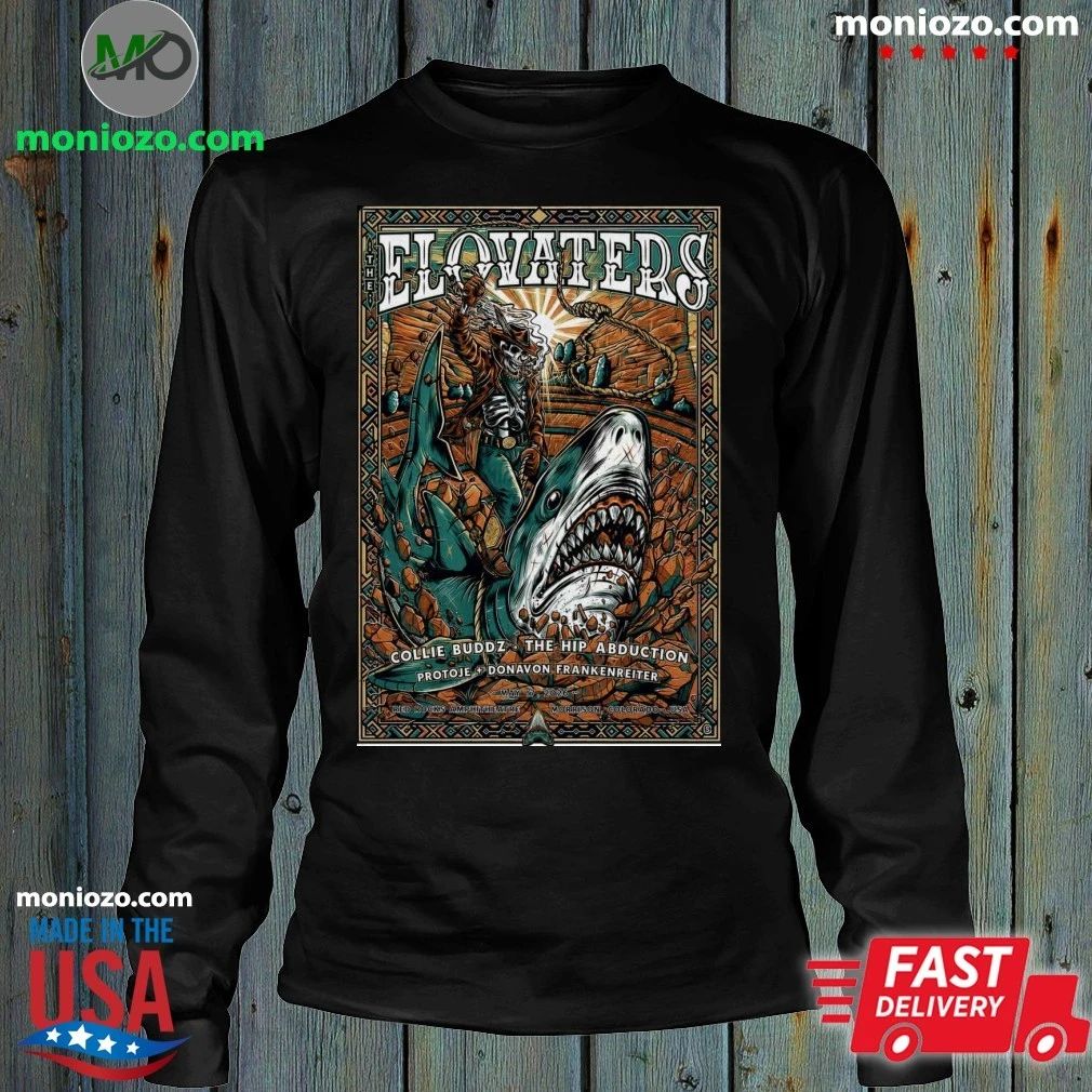 Original The Elovaters May 17 2026 Red Rocks Amphitheatre In Morrison CO Poster Shirt