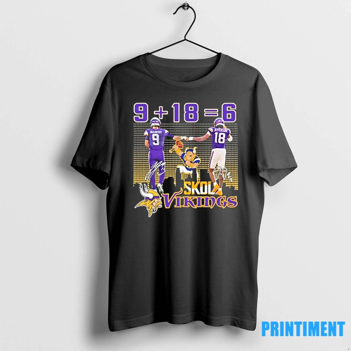 Mccarthy X Jefferson 9186 Skol Vikings Football Tshirts Sweater