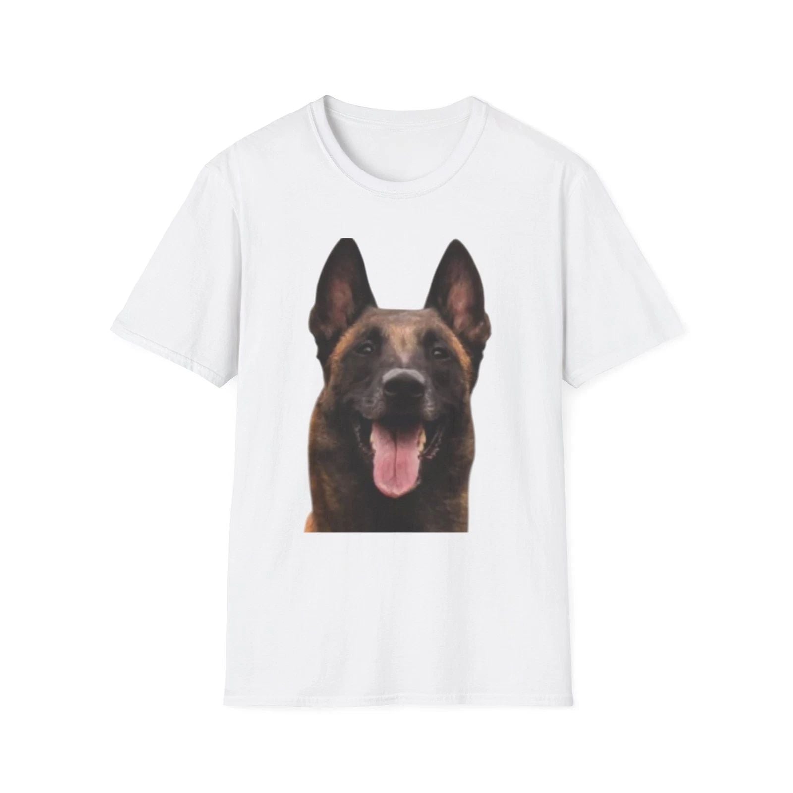 German Shepherd Face T-Shirt | Dog Portrait Tee, Pet Lover Shirt