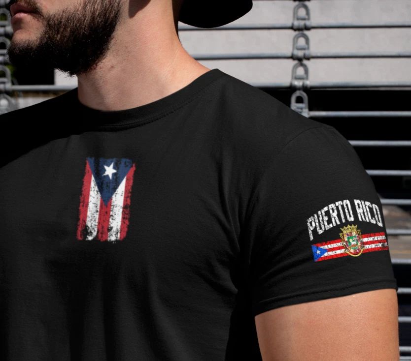 Puerto Rico T-Shirt | Puerto Rican Flag Tee | Boricua Pride Shirt | Puerto Rico