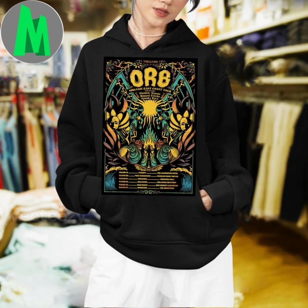 O.r.b Band Organic East Coast Shows 2026 Poster Shirt