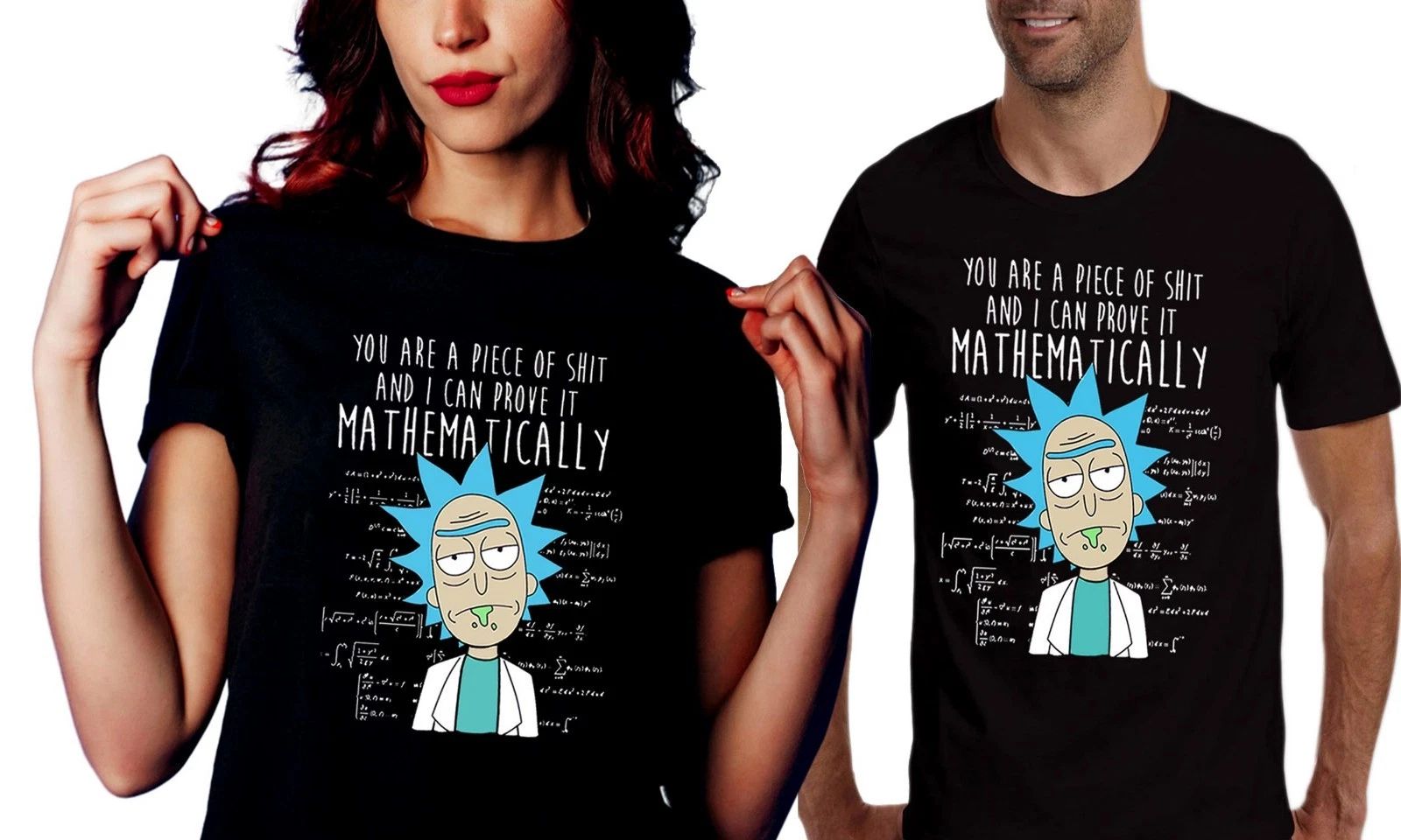 Rick & Morty Unisex Mens Women T Shirt Novelty Top Funny Rude Joke Design Gift
