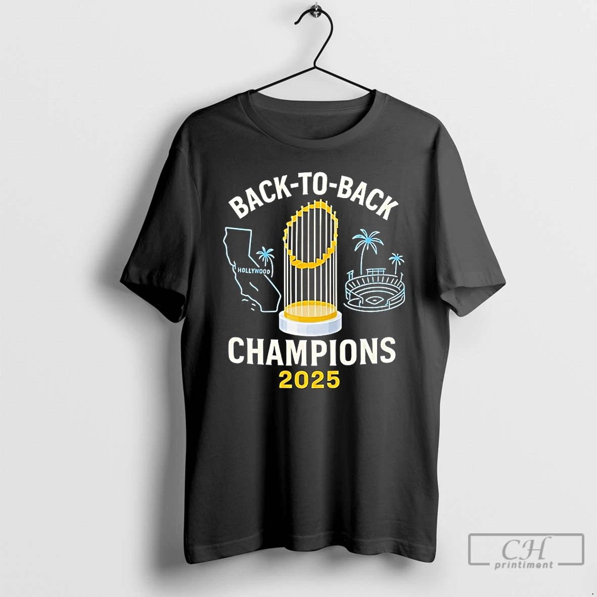 Premium Los Angeles Dodgers Back To Back Champions 2025 T Shirts