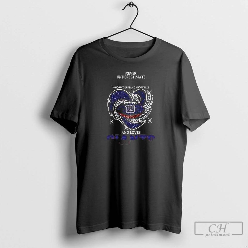 Premium Best Never Underestimate A Woman Who Understands Football And Loves New York Giants Style