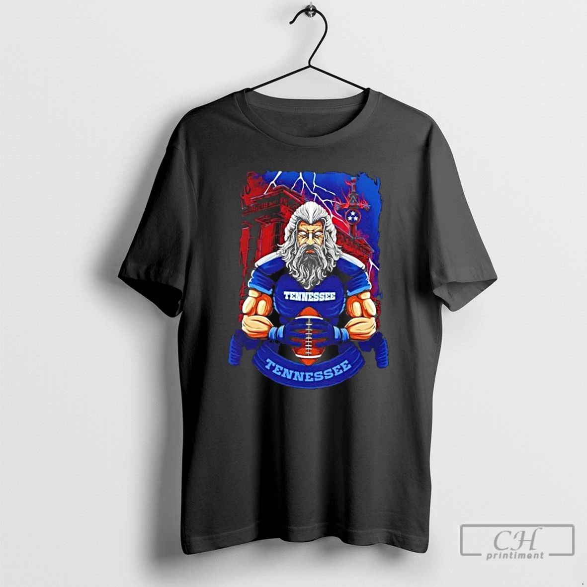 Classic Tennessee Titans War Football Mascot T Shirts