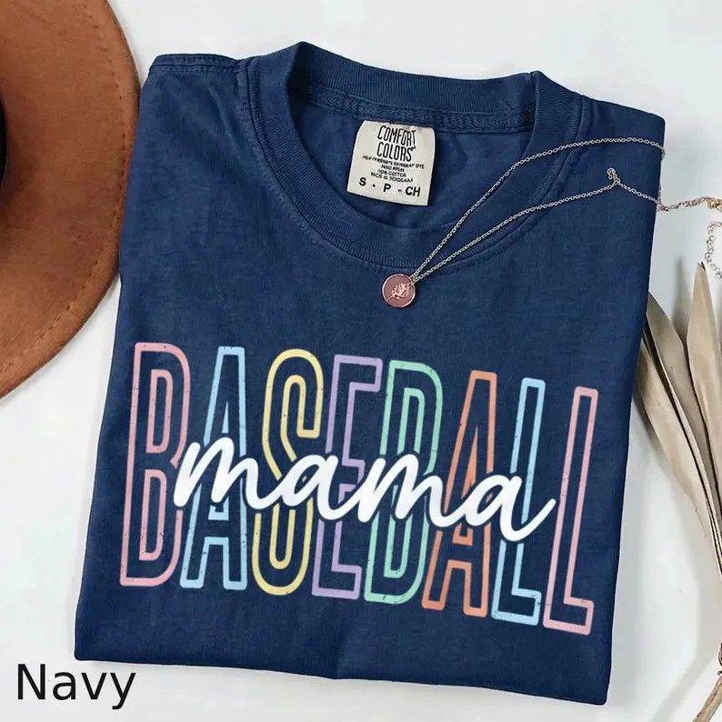 Comfort Tee Baseball Mama Womens Baseball Game
