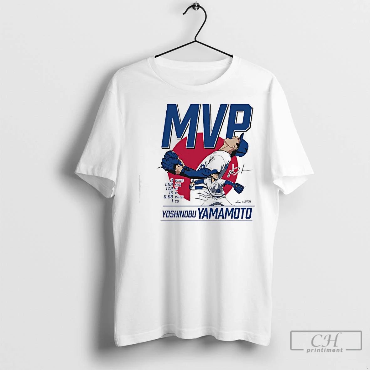Premium Yoshinobu Yamamato Series Mvp Los Angeles Dodgers