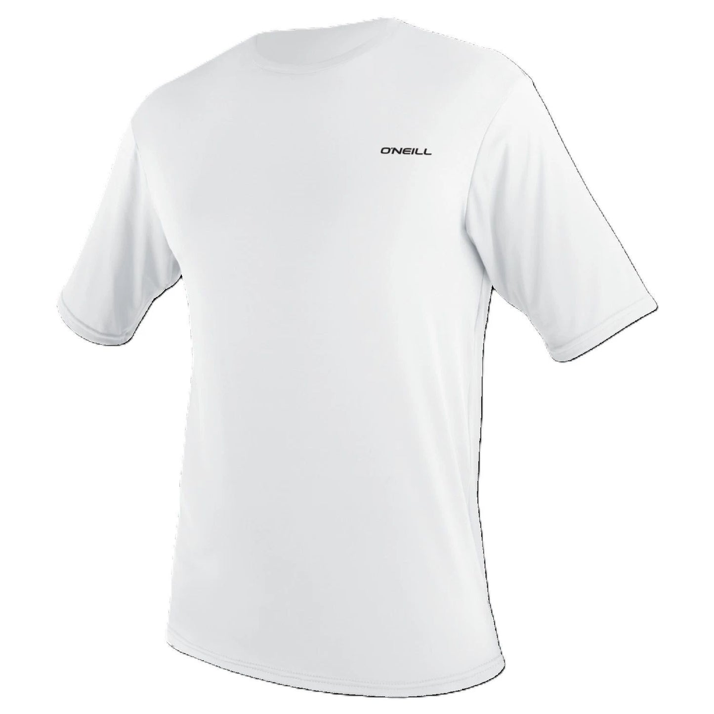 O'NEILL MENS RASH VEST T SHIRT.SKINS WHITE UPF50+ SUN PROTECTION GUARD TOP W26