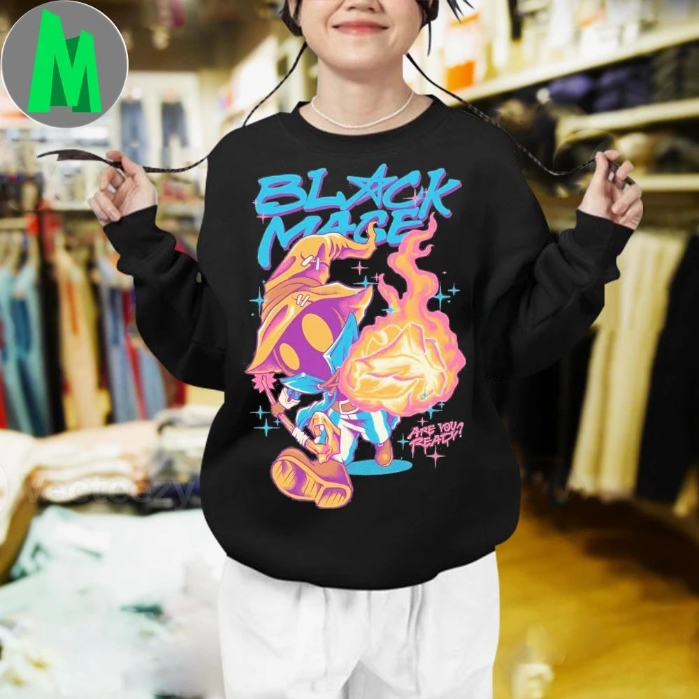 Black Mage Are You Ready Darkness Mage T-Shirt