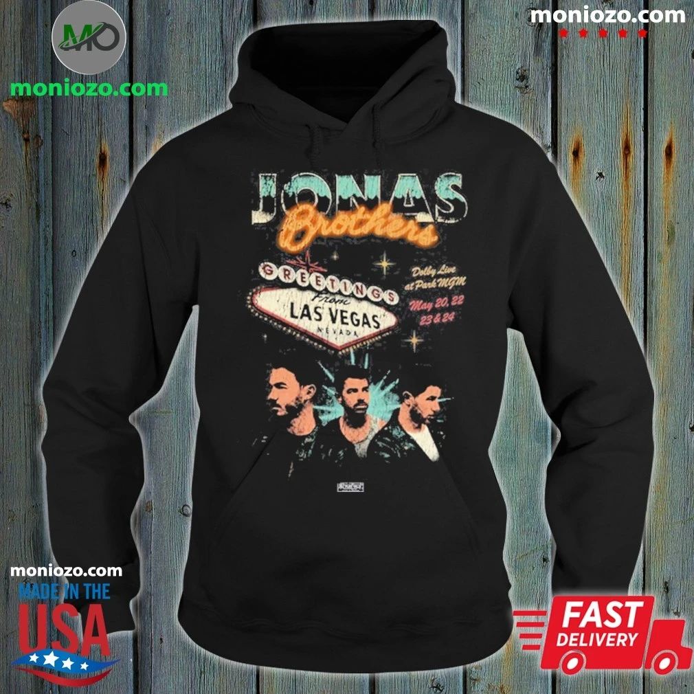 Jonas Brothers Greetings From Las Vegas May 20-24, 2026 Shirt