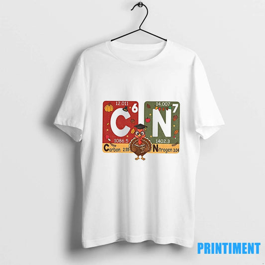 Thanksgiving Carbon Nitrogen 67 Six Seven Meme Tshirts Sweater