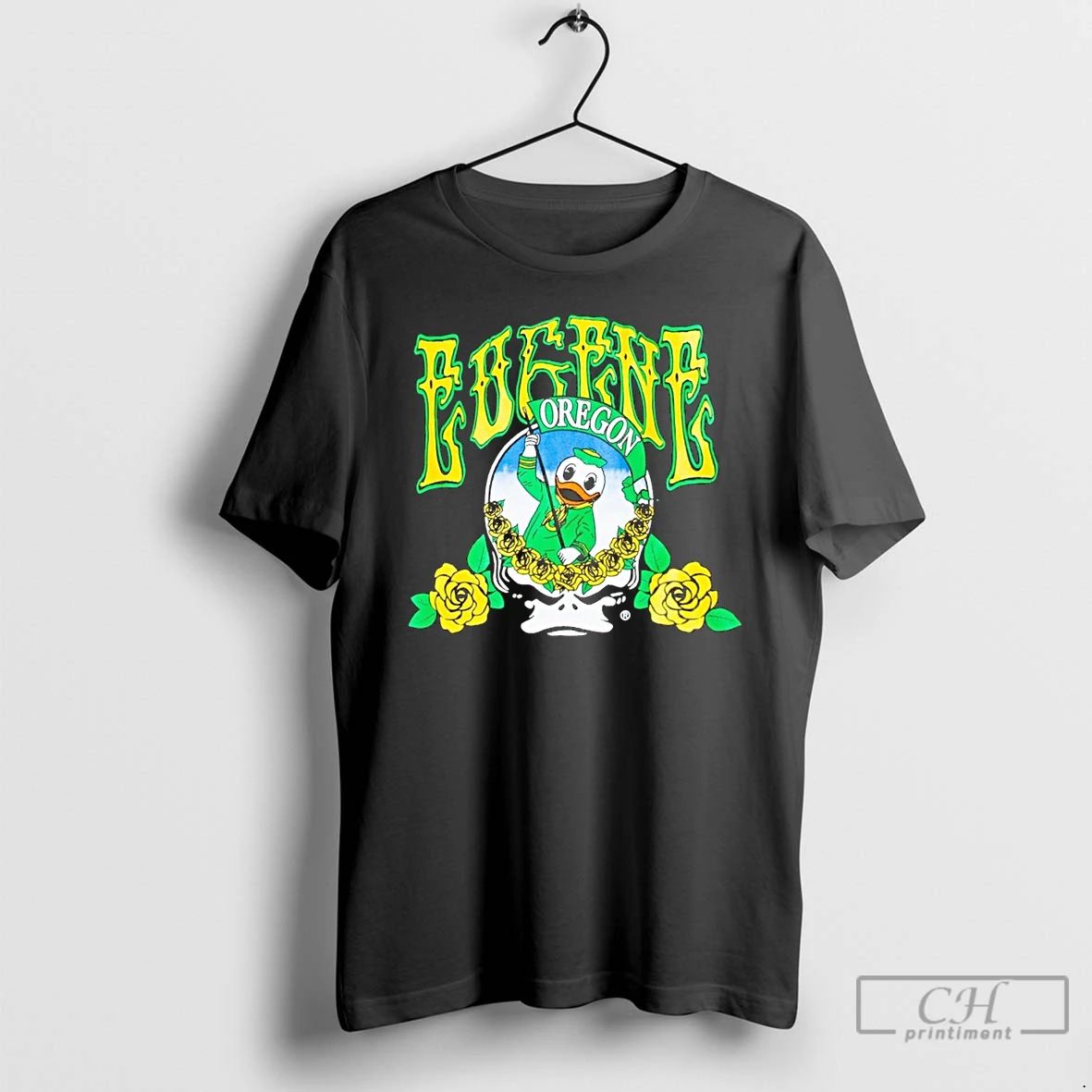 Classic Grateful Ducks Eugene Oregon October 25 2025 Autzen Eugene Or T Shirts