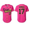 #17 ponce Party Animals BASEBALL SHIRT All sizes S to 6XL US1362