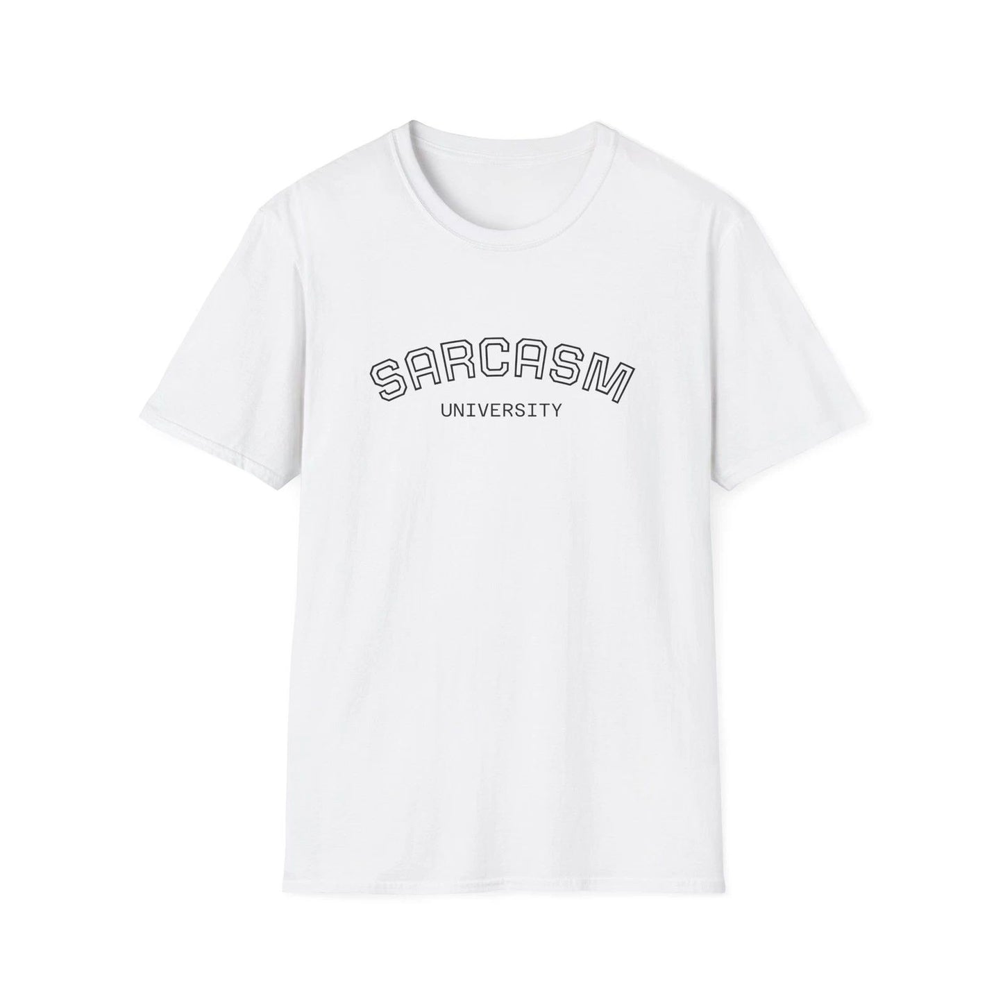 Sarcasm University T-Shirt | Retro Groovy Quote Tee