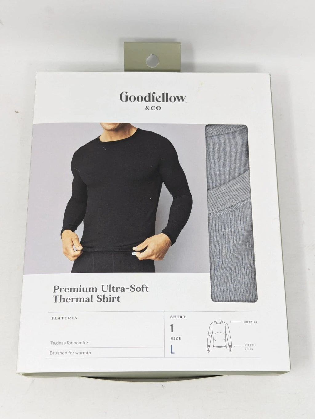 Goodfellow Men's Ultra Soft Thermal Long Sleeve (Shirt or Pants) Choose - Gray