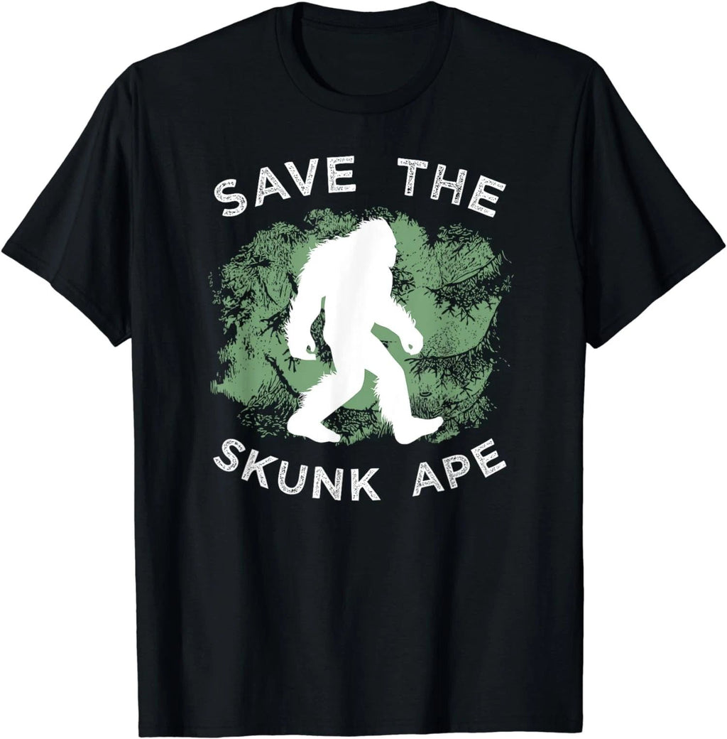 Save The Skunk Ape Bigfoot Swamp Sasquatch T-Shirt