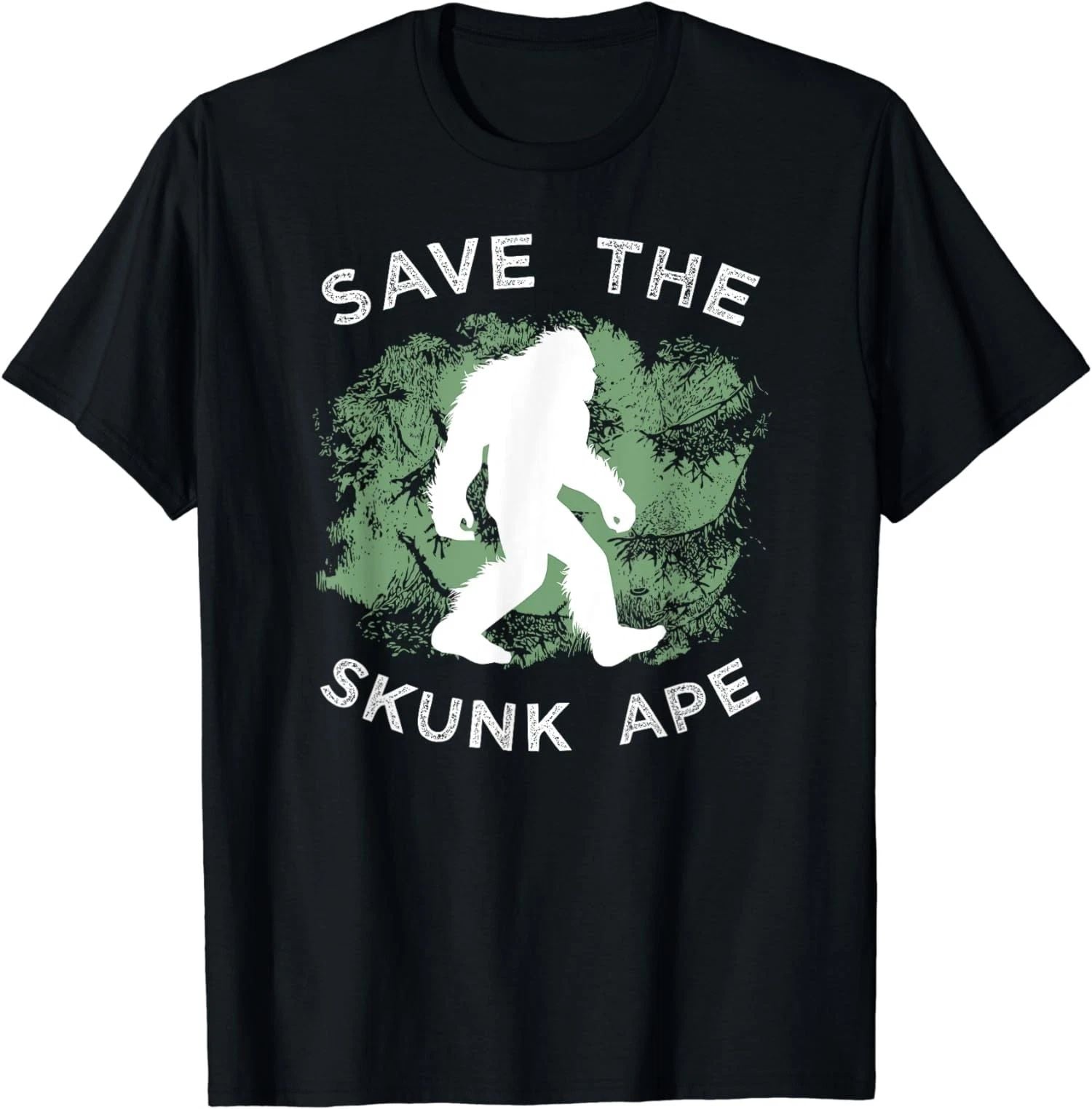 Save The Skunk Ape Bigfoot Swamp Sasquatch T-Shirt