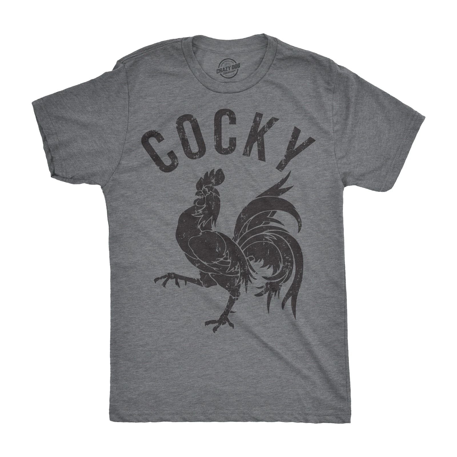 Mens Cocky T shirt Funny Sarcastic Rude Tee Hilarious Adult Humor Dad Joke