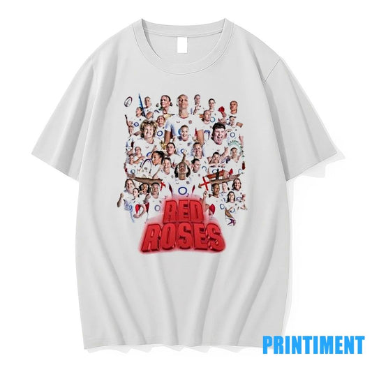 Red Roses England Womens Rugby World Cup 2025 Champions Tshirts Sweater