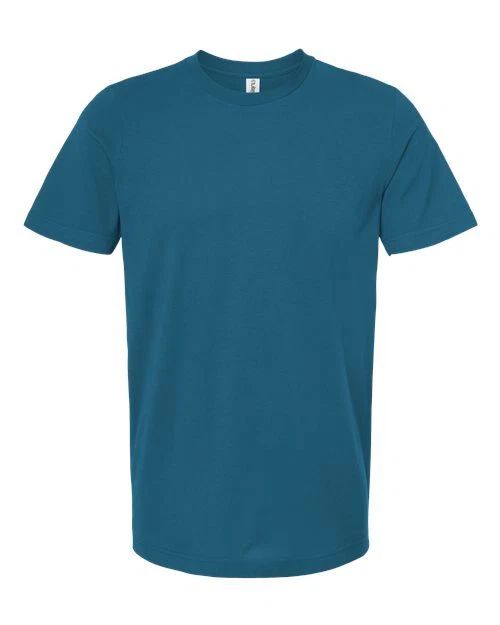Tultex 602 Men Combed Cotton Short Sleeve Comfortable T-Shirt