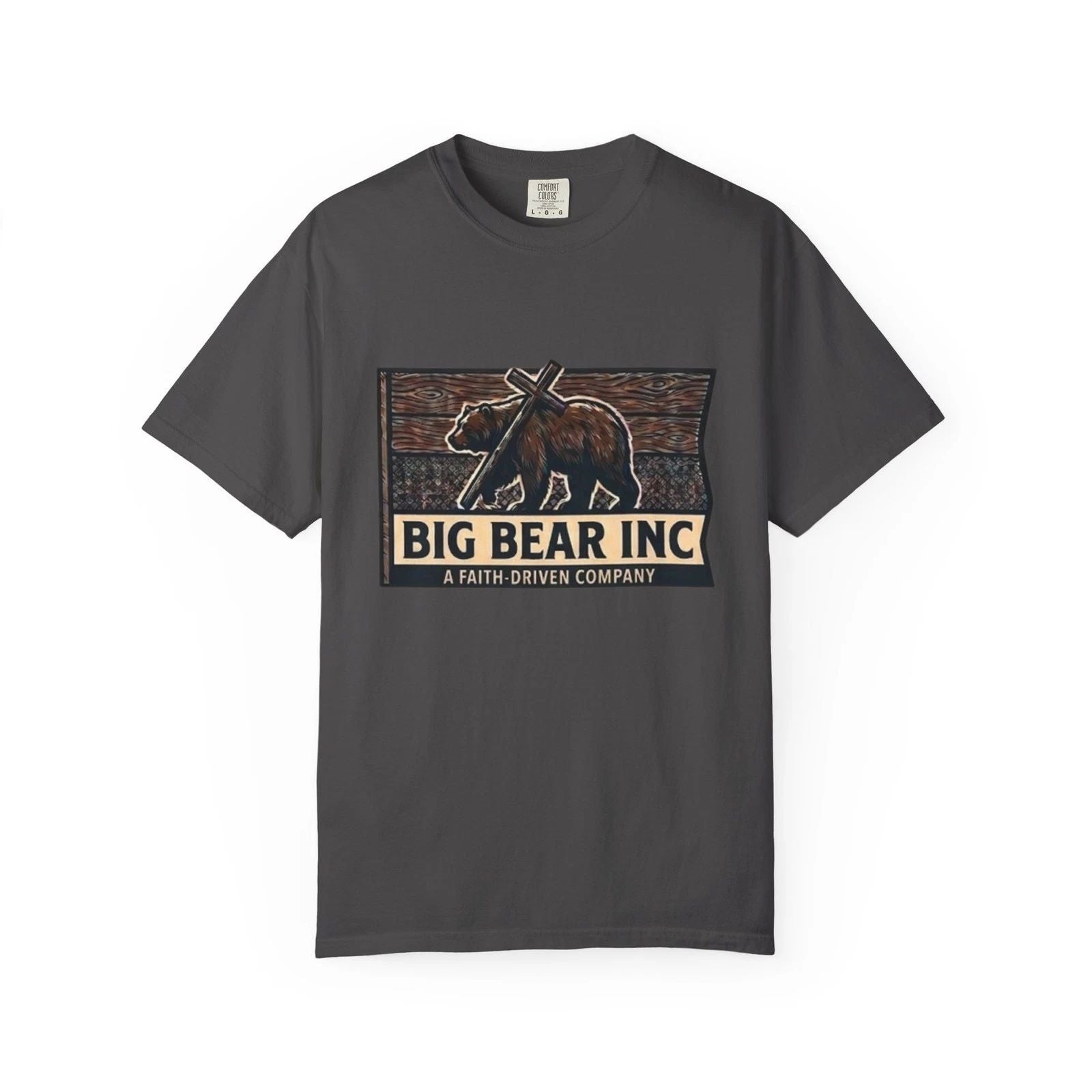 Big Bear Inc logo T-shirt | Bear Silhouette Graphic Tee