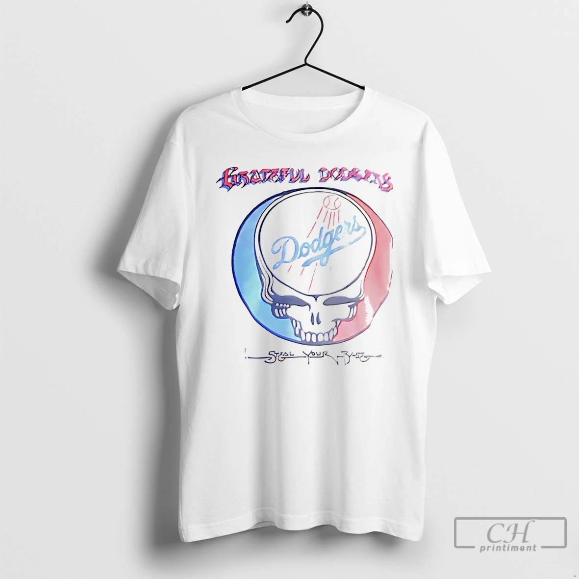 Classic Grateful Dodgers Grateful Dead And Los Angeles Dodgers Mashup T Shirts