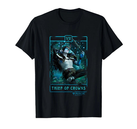 Oko Thief Of Crowns Blue Tarot Card T-Shirt