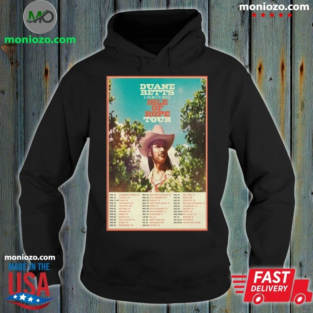 Duane Betts 2026 Isle Of Hope Tour Poster Shirt