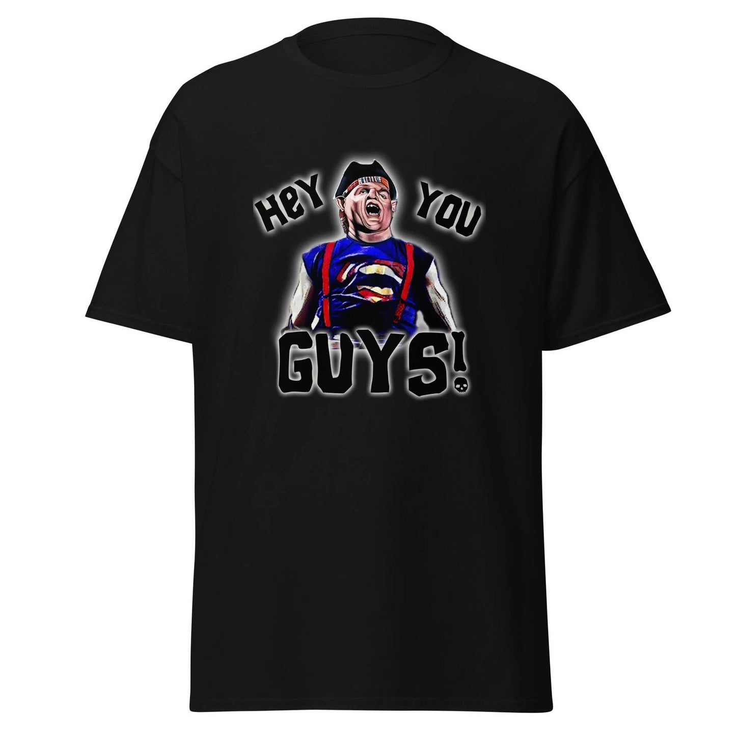 Sloth tshirt Goonies hey you guys 80s classic tee