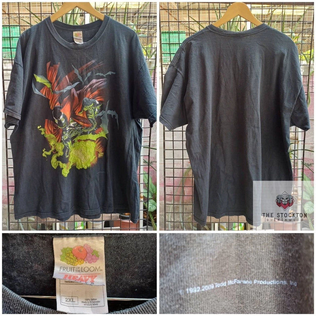 Vintage Spawn 2000's Black T-Shirt XXL