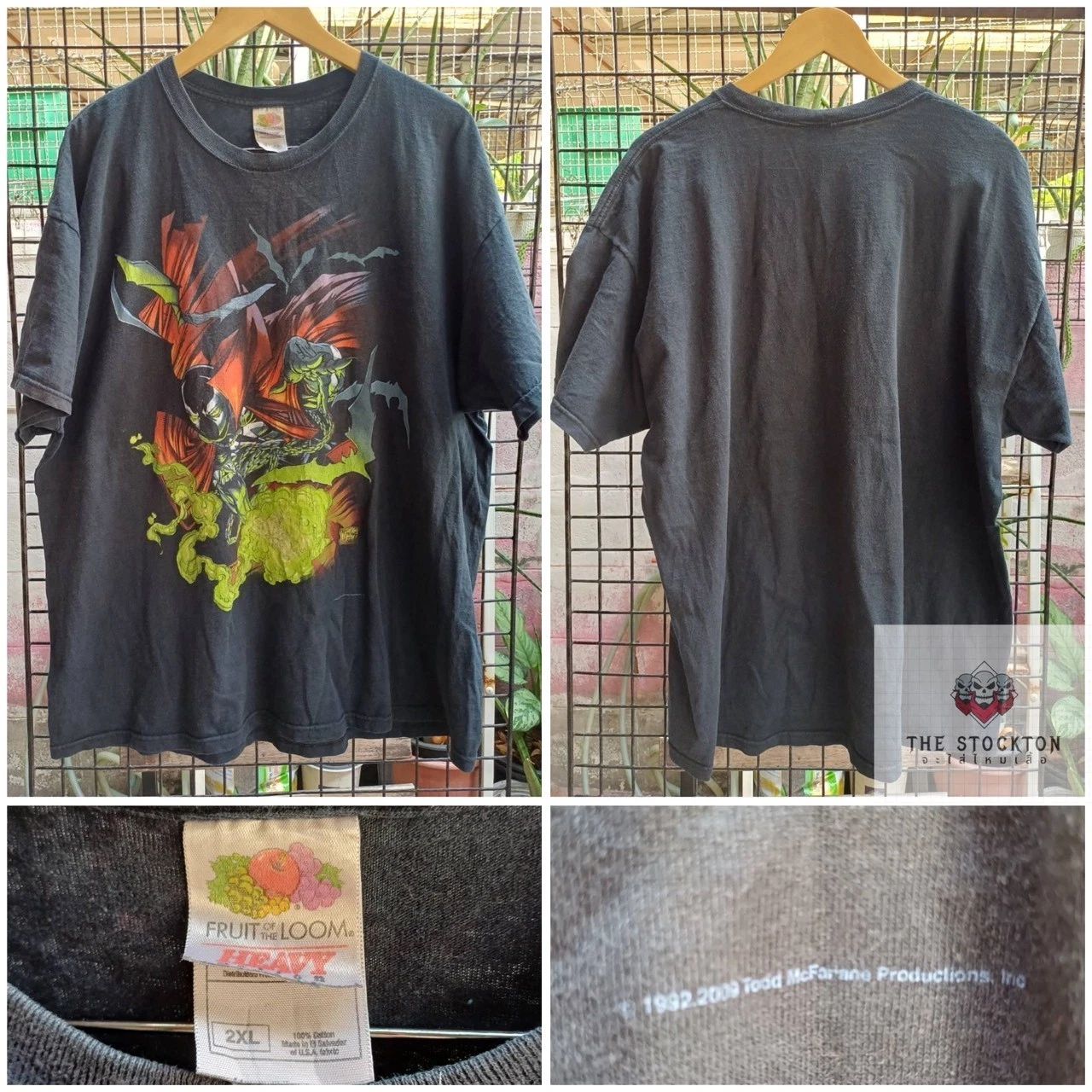 Vintage Spawn 2000's Black T-Shirt XXL
