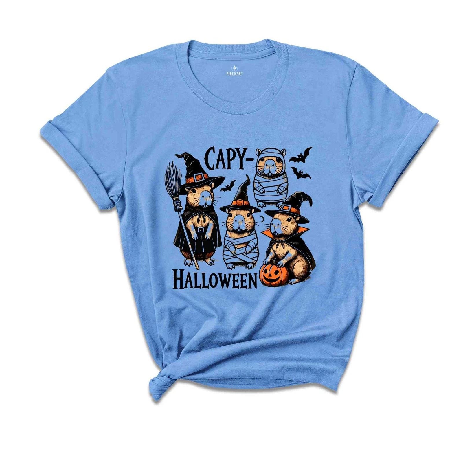 Capy Halloween Shirt, Capybara Halloween Shirt, Cute Halloween Shirt, Halloween