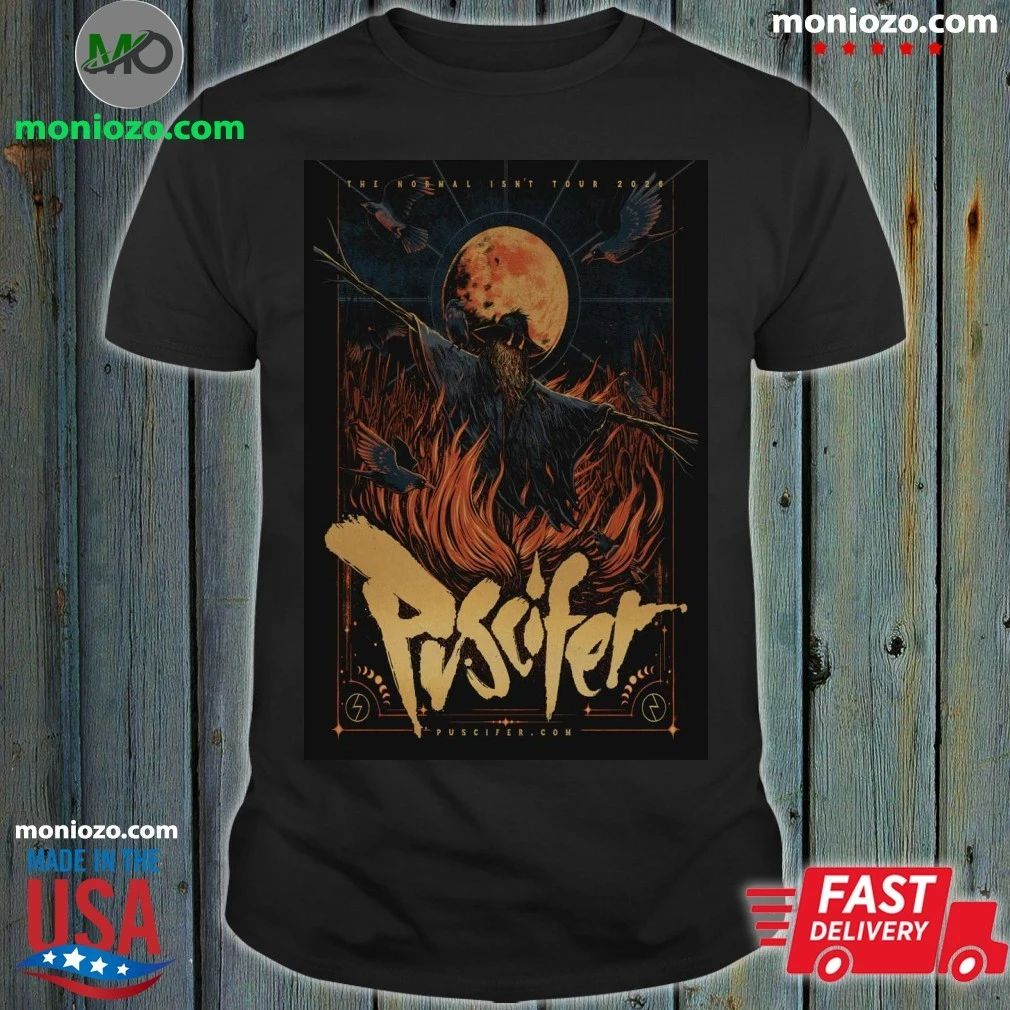 Original Poster Puscifer Normal Isn’t Tour Shirt