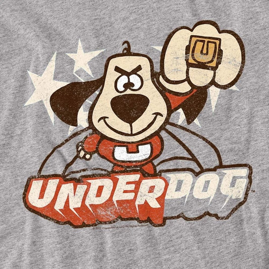 Underdog Flying Logo Retro Cartoon T-shirt Cotton Tee For Men Women S-4XL CO644
