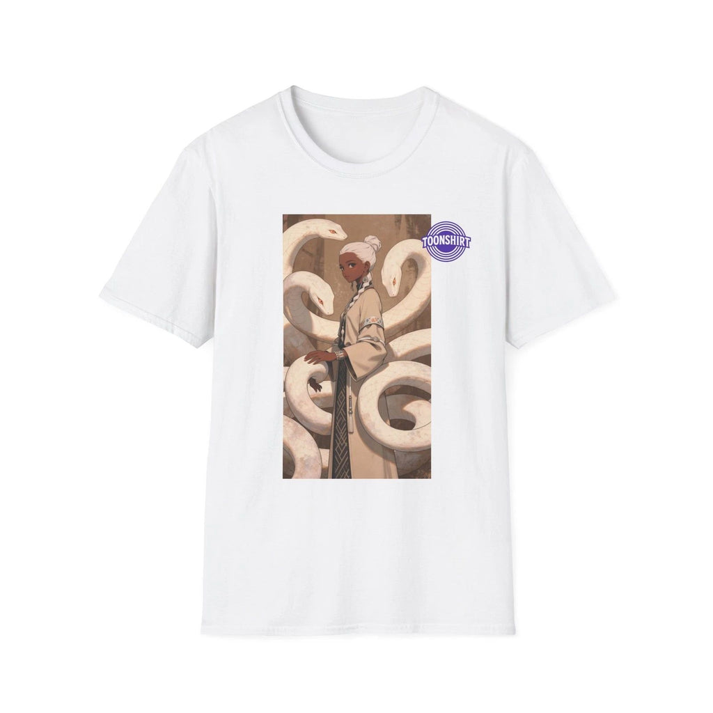 Serpentine Elegance Fantasy Graphic T-Shirt