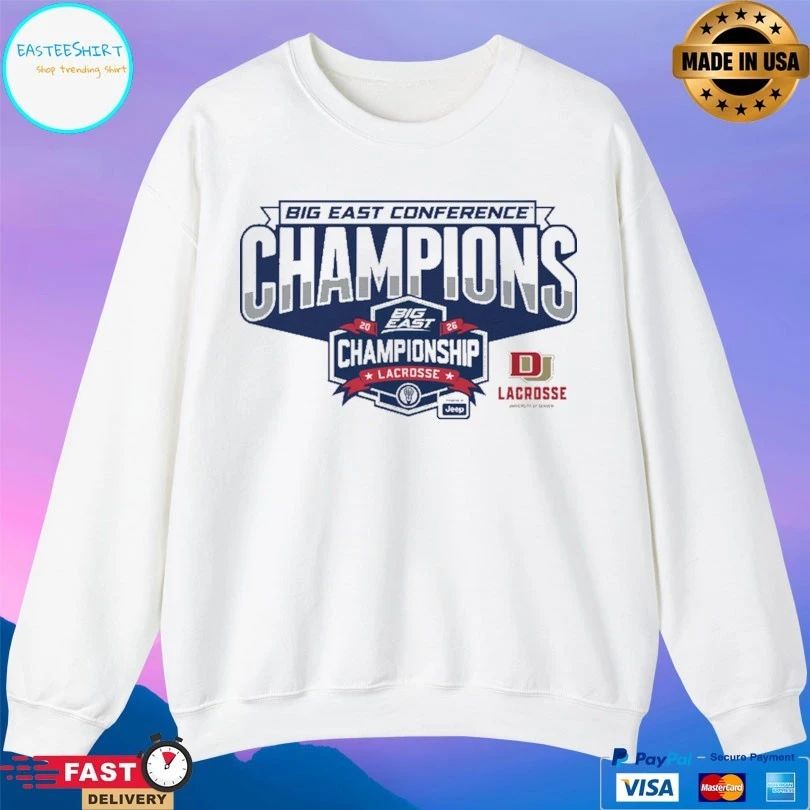 Big East Conference Champions Lacrosse T-shirt